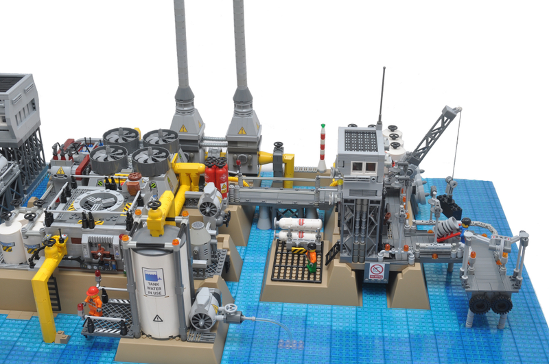 Illustration for article titled Until today, you never knew you wanted a LEGO desalination plant